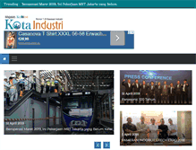 Tablet Screenshot of kotaindustri.com